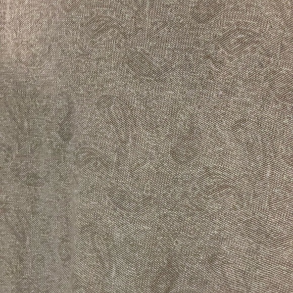 Tasso Elba Tan/Khaki Paisley V-Neck Sweater - Picture 5 of 6